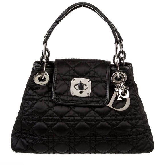 Dior Handbags - Christian Dior EUC Cannage Top Handle Bag